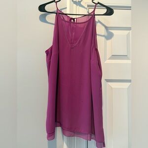 Purple Tank Top, White House Black Market